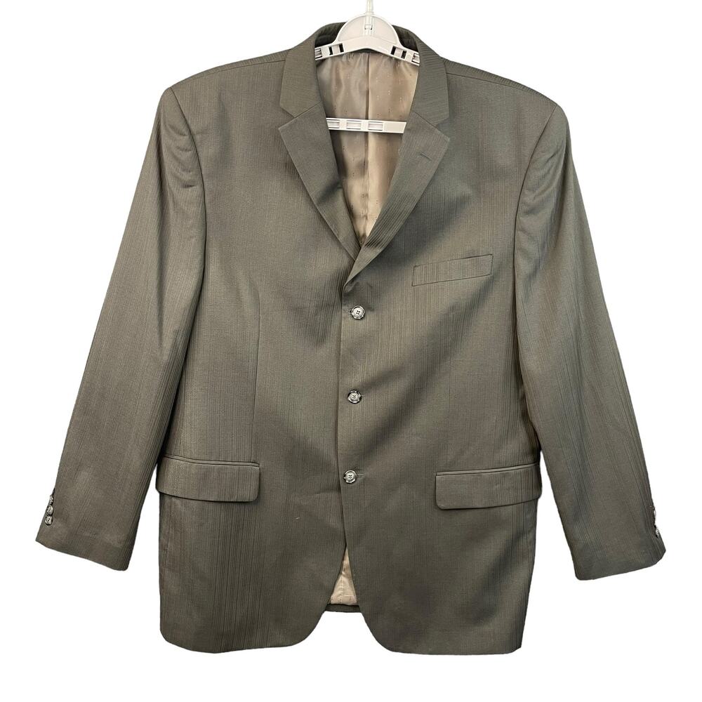 Evan-Picone Polyester Blend Mens Suit‎ Jacket Blazer Sport Coat 48 L